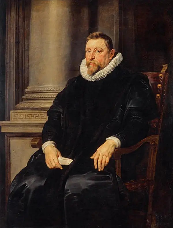 Petrus Pecquiusin (1562 - 1625) muotokuva - Peter Paul Rubens