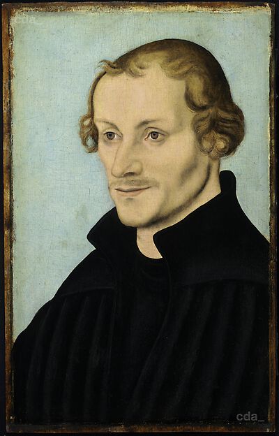 Philipp Mélanchthonin (1497-1560) muotokuva - Lucas Cranach vanhempi