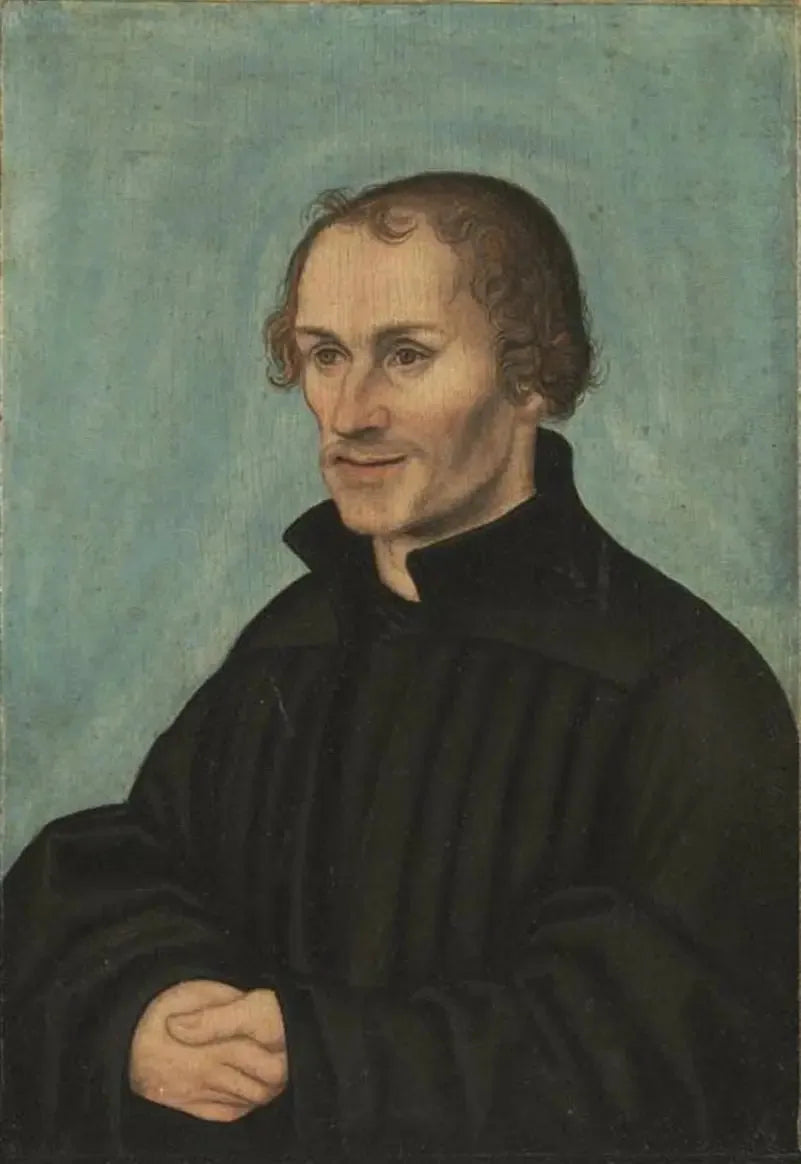 Philipp Mélanchthonin muotokuva - Lucas Cranach vanhempi