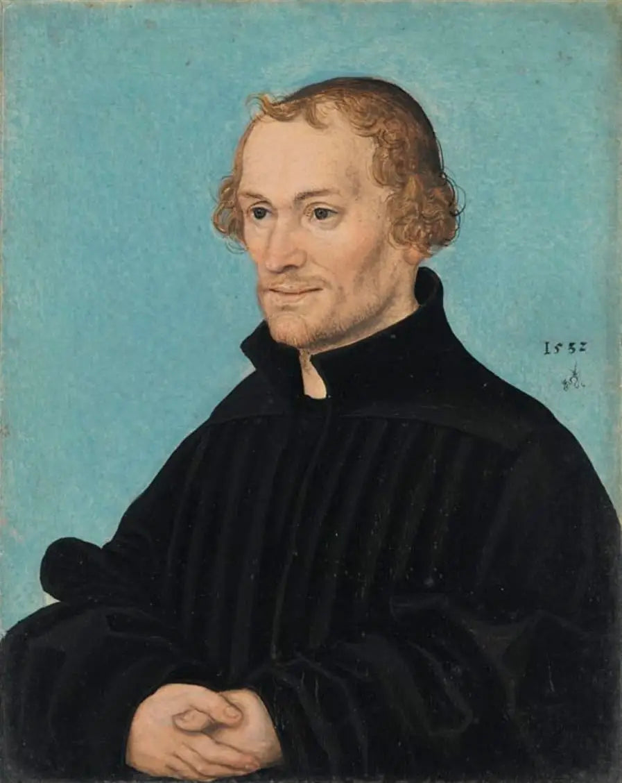 Philipp Mélanchthonin muotokuva - Lucas Cranach vanhempi
