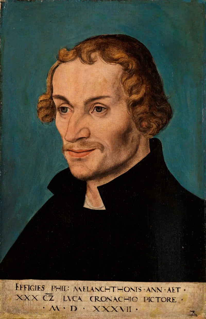 Philipp Melanchthonin muotokuva - Lucas Cranach vanhempi