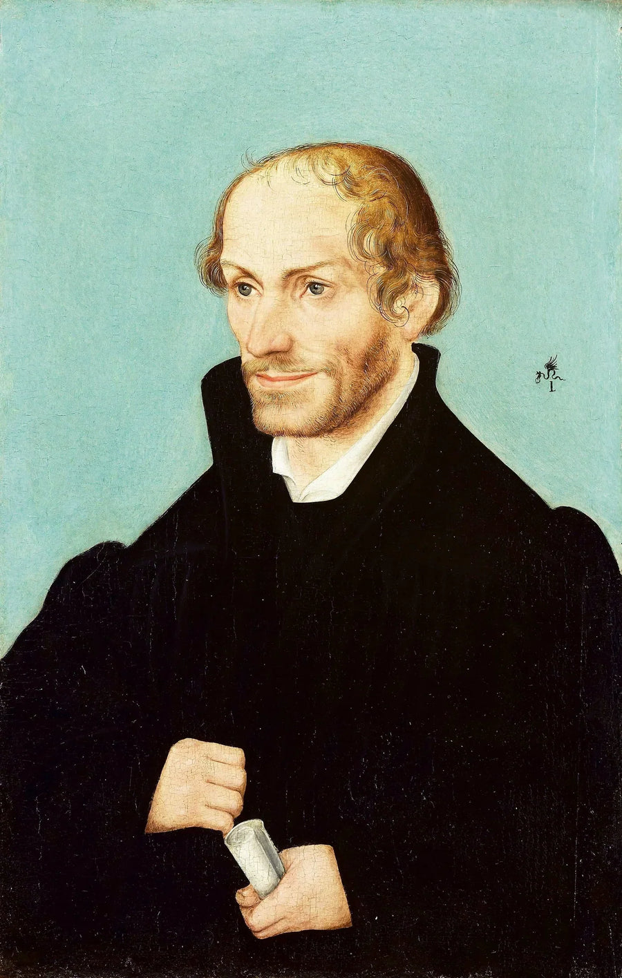 Philipp Mélanchthonin muotokuva - Lucas Cranach vanhempi