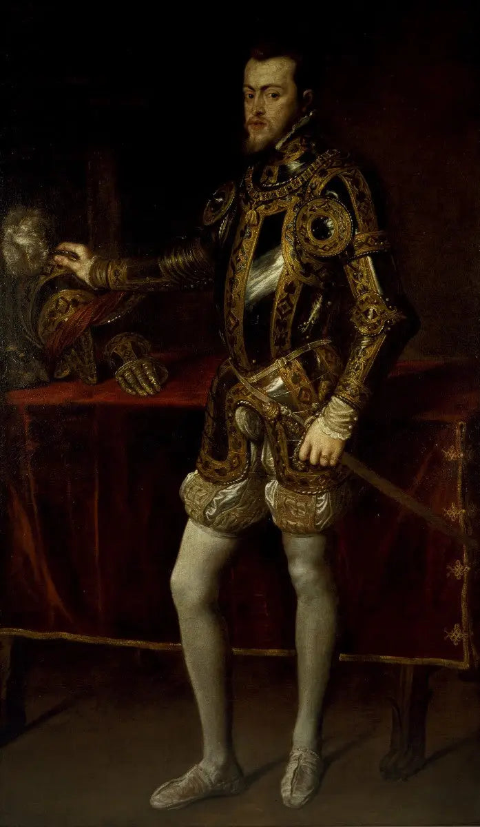 Philippe II:n Espanjan muotokuva - Peter Paul Rubens