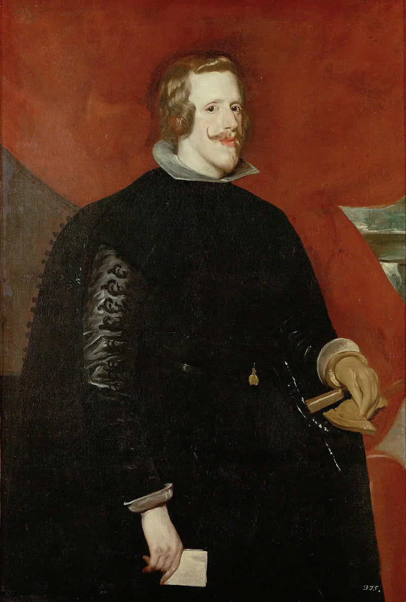 Filippen IV:n muotokuva kolmelta neljäsosalta - Diego Velázquez