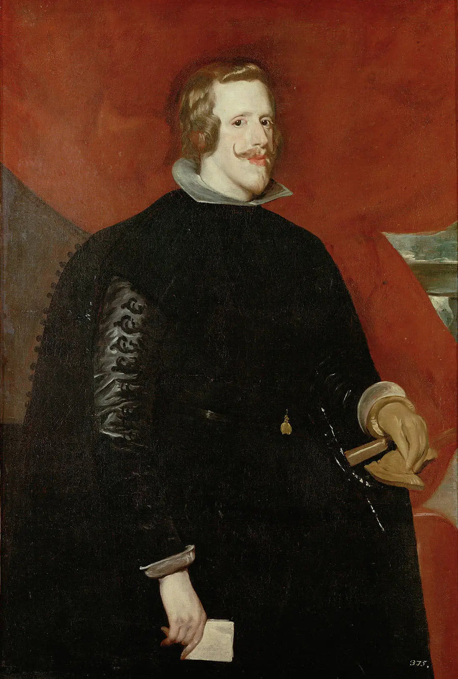 Filippen IV:n muotokuva kolmelta neljäsosalta - Diego Velázquez