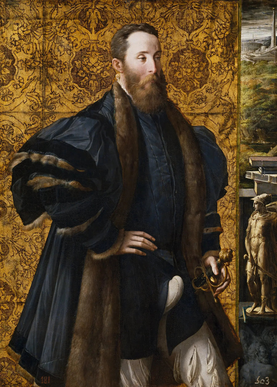 Pier Maria Rossin ja San Secondon muotokuva - Parmigianino