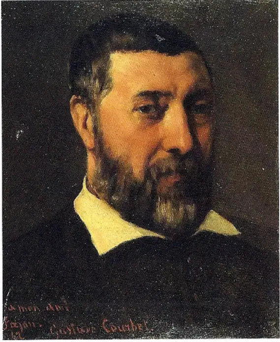 Pierre-Auguste Fajonin muotokuva - Gustave Courbet