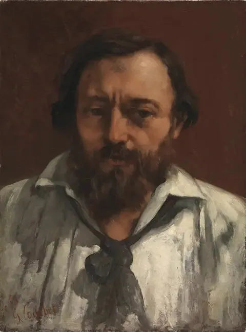 Pierre Dupontin muotokuva - Gustave Courbet