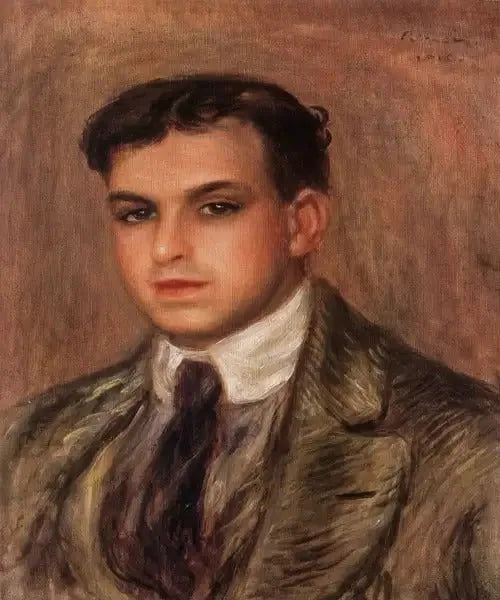 Pierre Renoirin pojan muotokuva. - Pierre-Auguste Renoir