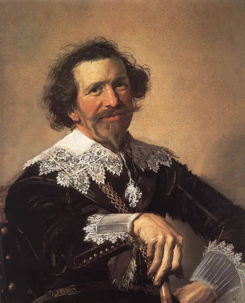Pieter van den Broecke (1585-1640) - Frans Halsin muotokuva