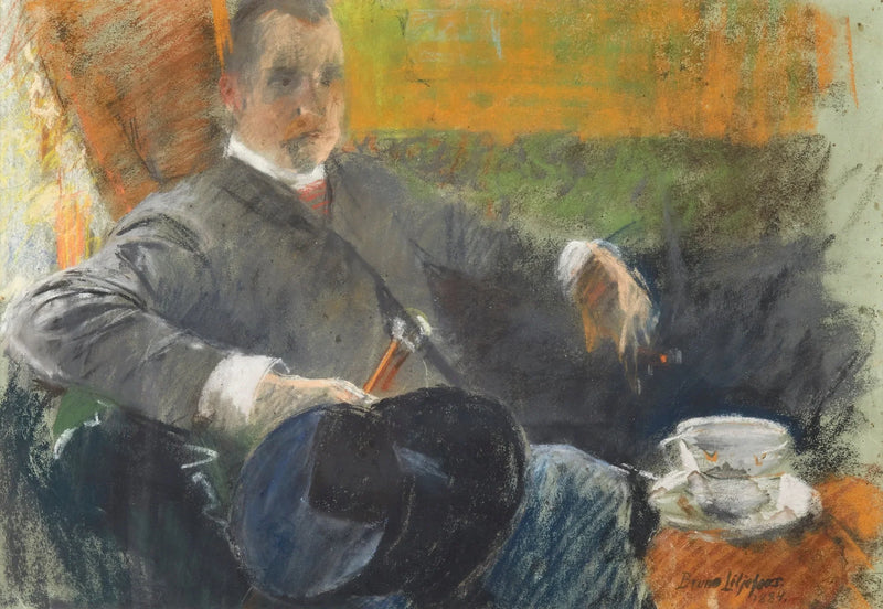 Julius Liljeforsin sillan muotokuva - Bruno Liljefors