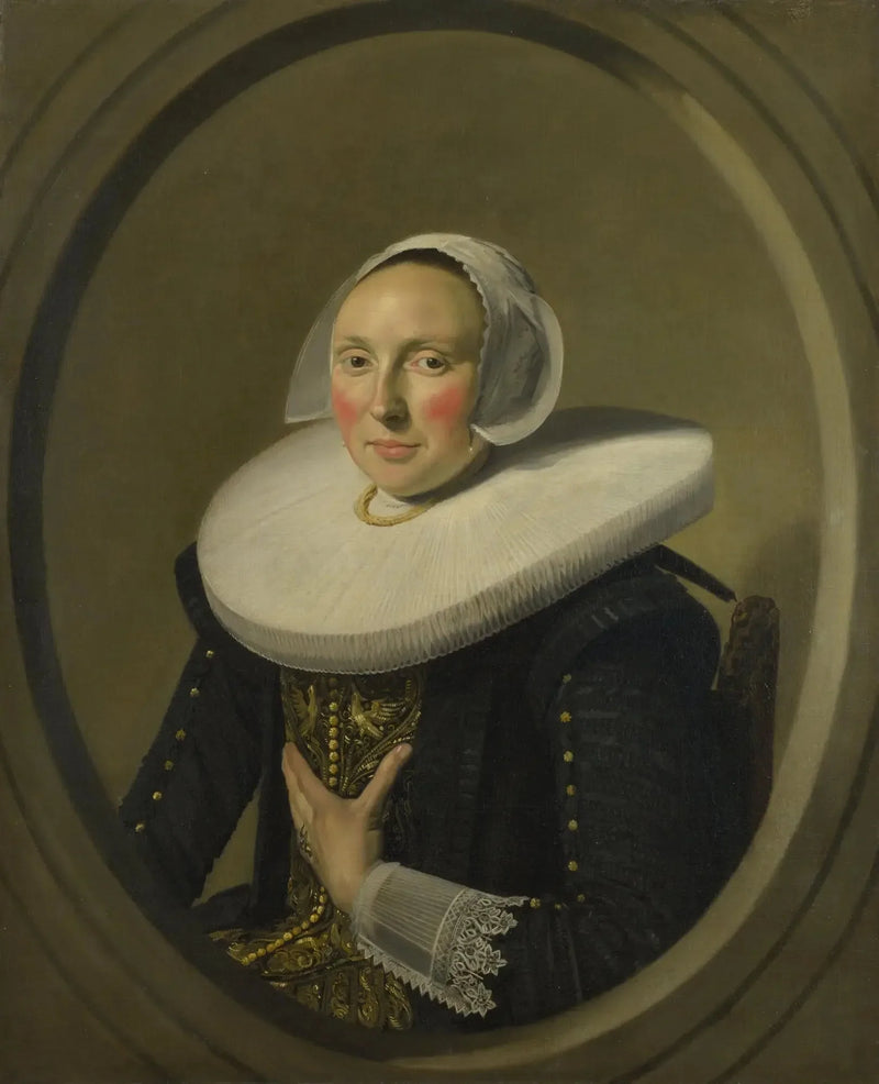 Muotokuva mahdollisesta Maria Larpista (-1675) - Frans Hals