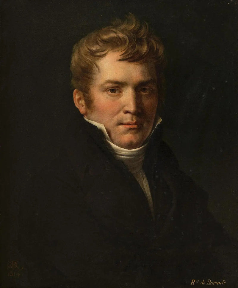Prosper de Baranten muotokuva - Anne-Louis Girodet