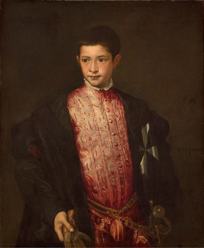 Ranuccio Farnésen muotokuva - Titian