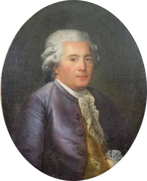 René Delaville-Leroulx'n, taiteilijan isän, muotokuva - Marie-Guillemine Benoist