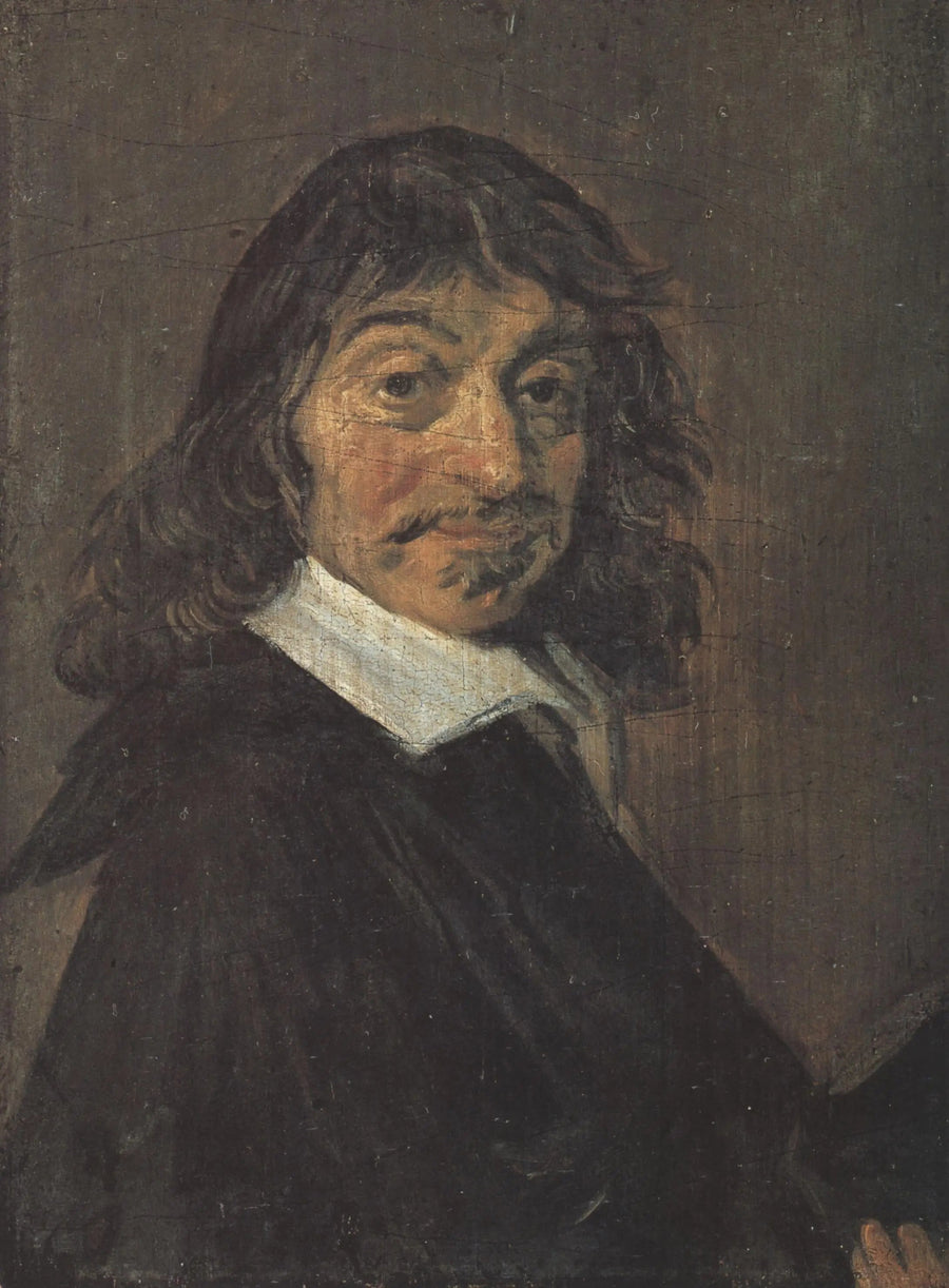 René Descartesin (1596-1650) muotokuva - Frans Hals