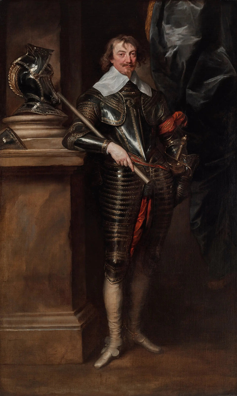 Robert Richin, toisen Warwickin kreivin muotokuva - Antoine van Dyck