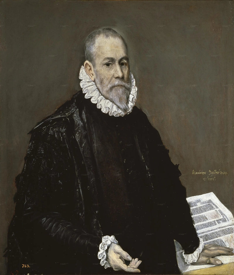 Rodrigo de la Fuente - El Greco - Muotokuva
