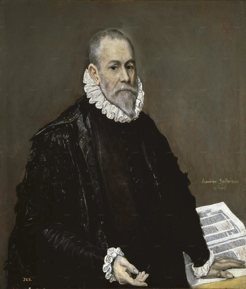 Rodrigo de la Fuente - El Greco - Muotokuva