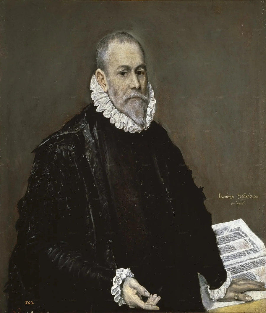 Rodrigo de la Fuente - El Greco - Muotokuva