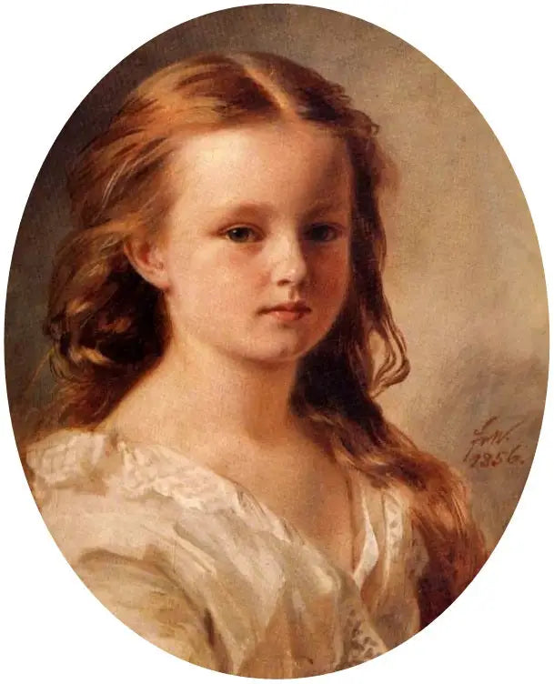 Róża Potocka -muotokuva. - Franz Xaver Winterhalter