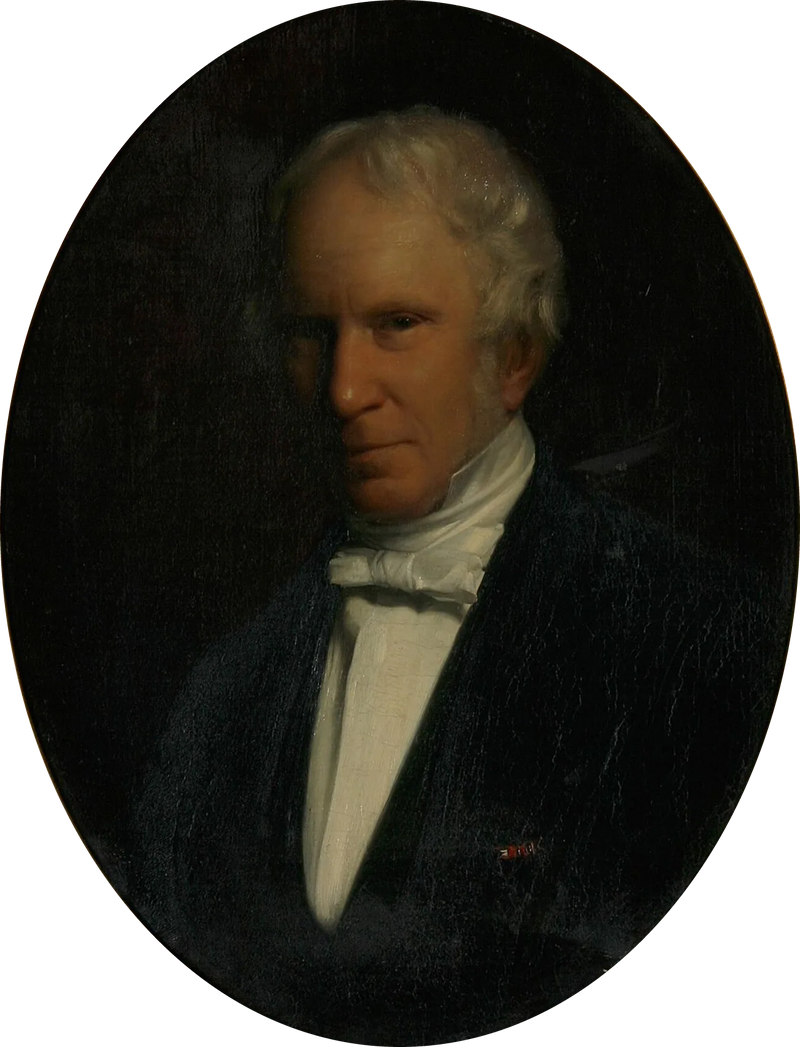 Rudolph Puggaardin muotokuva. - Carl Heinrich Bloch