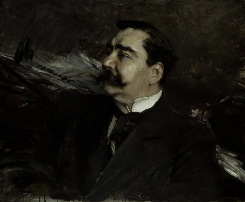 Ruggiero Leoncavallon muotokuva, 1858-1919 - Giovanni Boldini