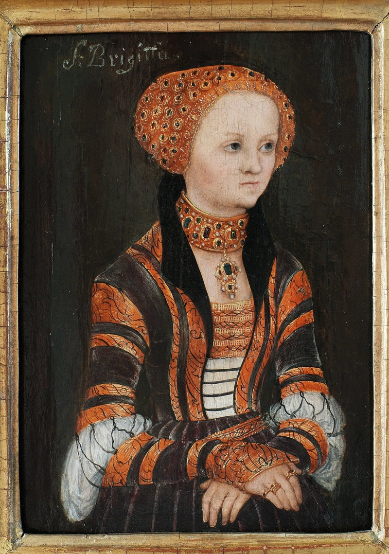 Pyhä Birgitta Ruotsista - Lucas Cranach vanhempi
