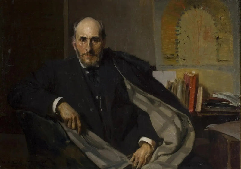 Santiago Ramón y Cajalin muotokuva - Joaquín Sorolla