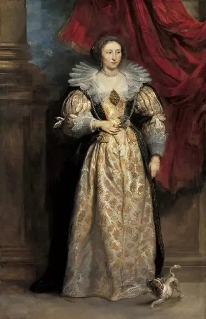 Sébilla van den Berghe - Antoine van Dyckin muotokuva