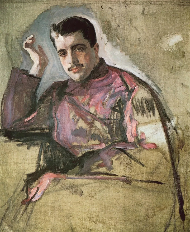 Serge Diaghilevin muotokuva - Valentin Serov