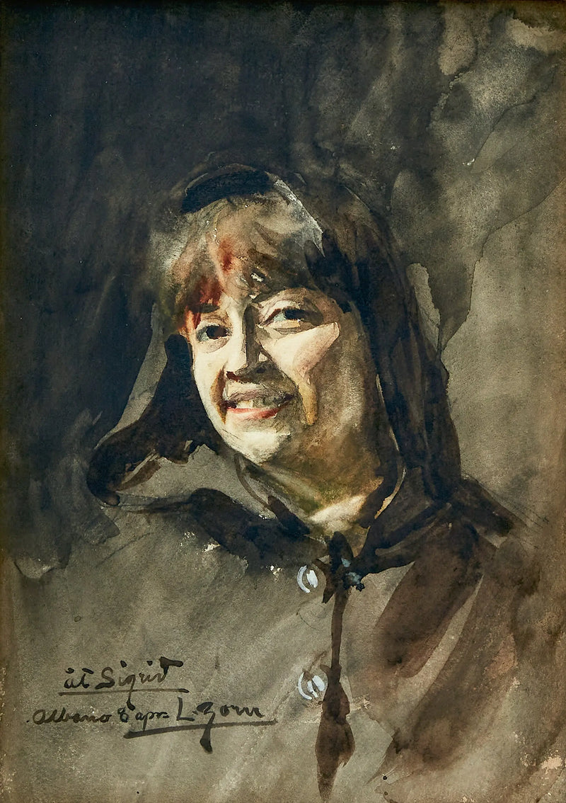 Sigrid Weberin muotokuva - Anders Zorn