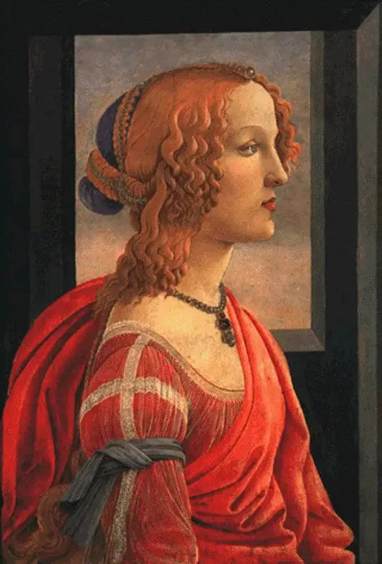 Simonetta Vespuccin muotokuva - Sandro Botticelli