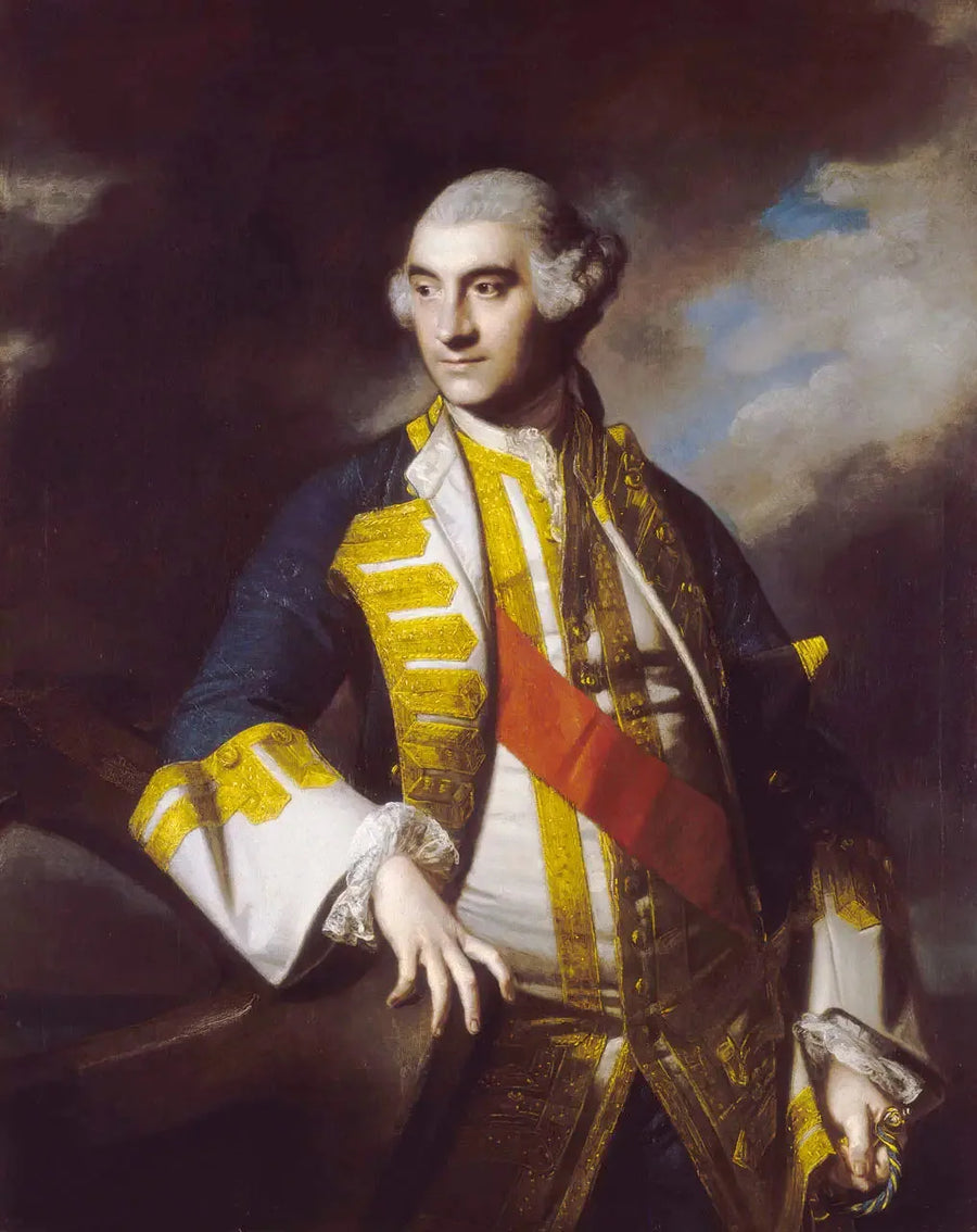 Sir Charles Saundersin (n. noin 1715–1775) - Joshua Reynolds