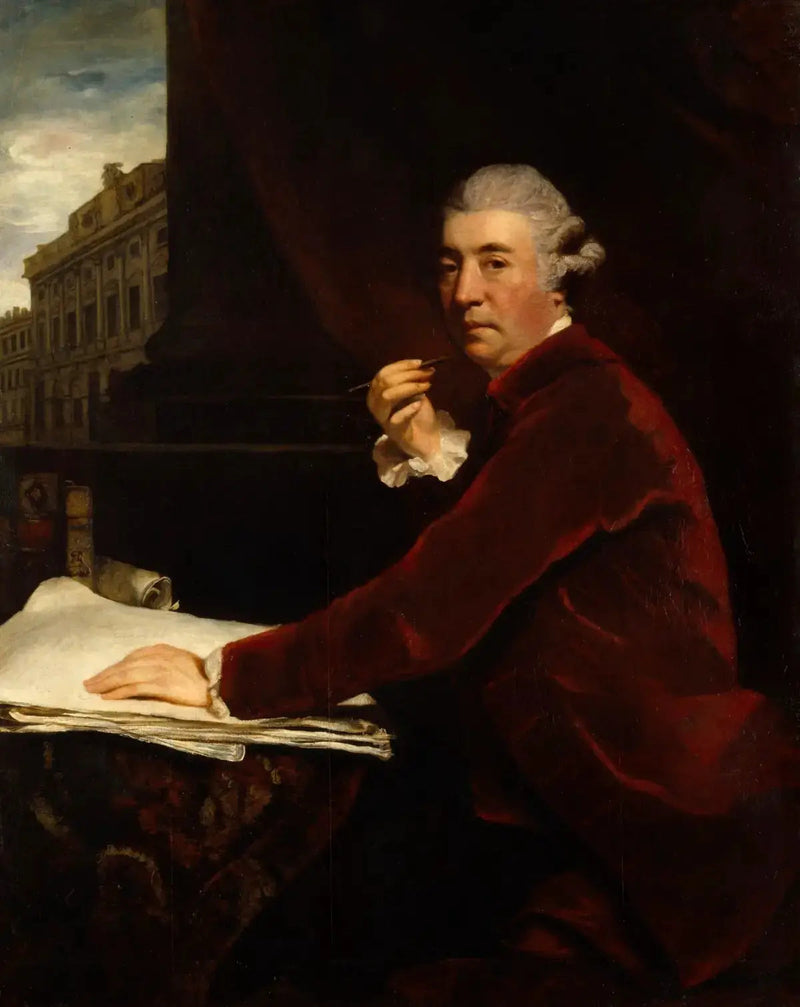 Sir William Chambersin muotokuva - Joshua Reynolds