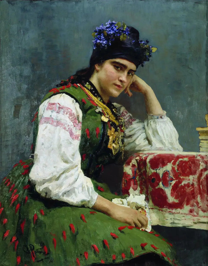 Sofya Dragomirovan muotokuva - Ilya Repin