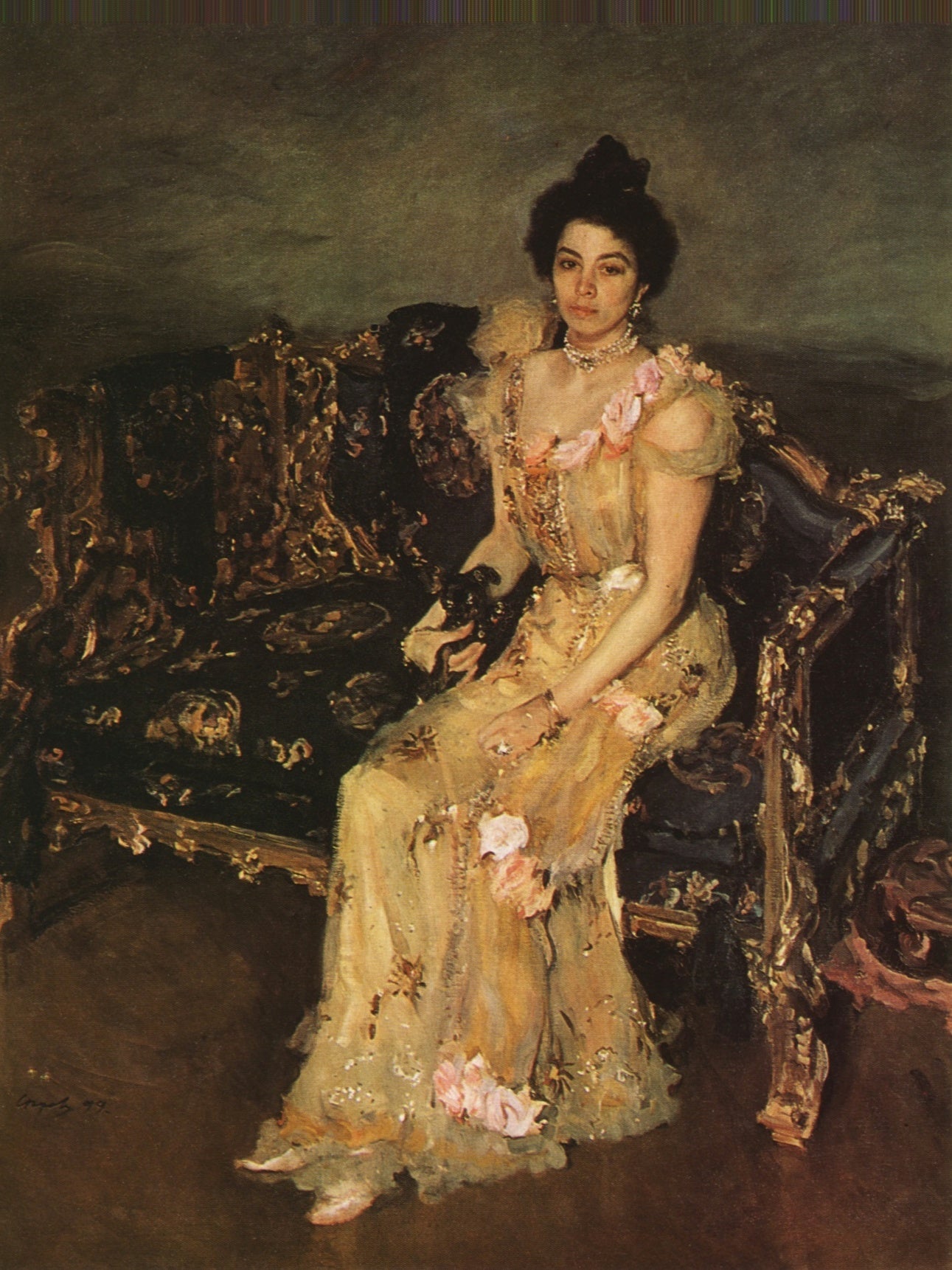 Sophia Botkinan muotokuva - Valentin Serov