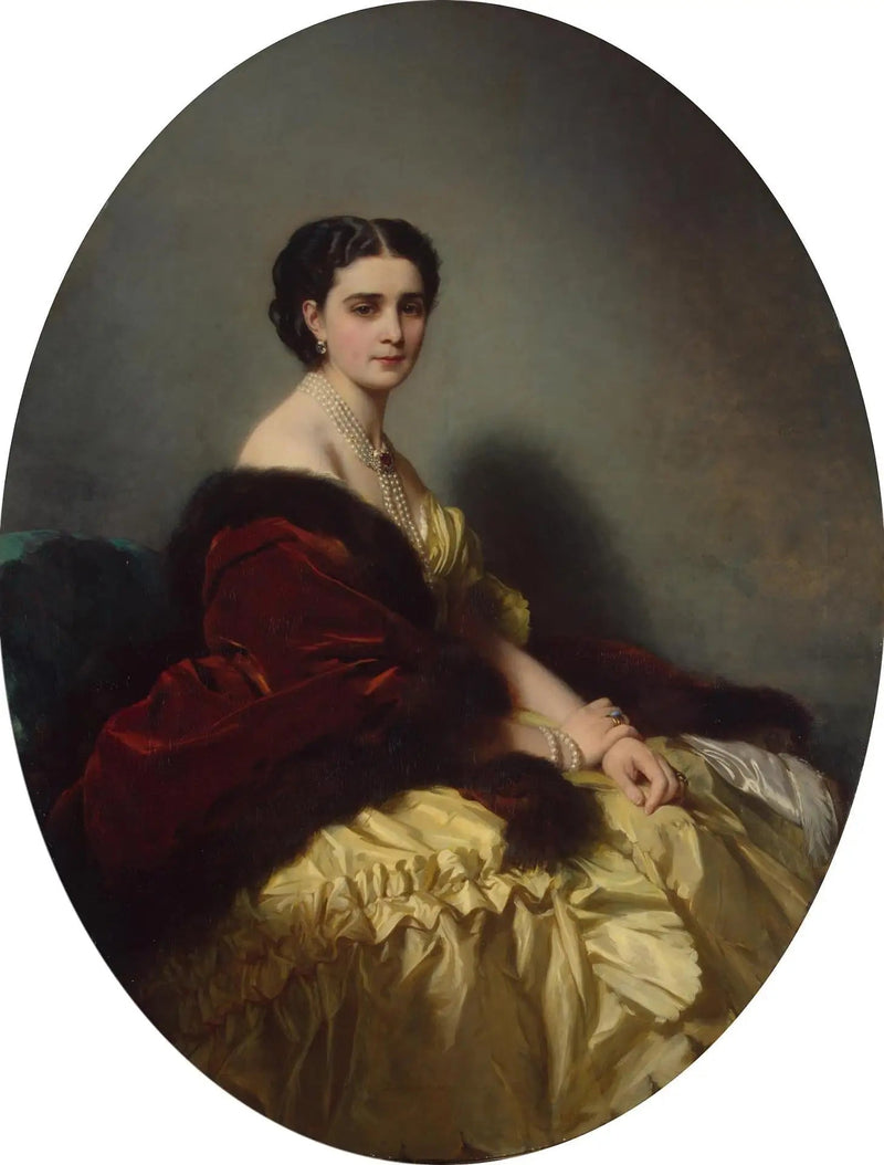 Sophia Naryshkina - Franz Xaver Winterhalterin muotokuva