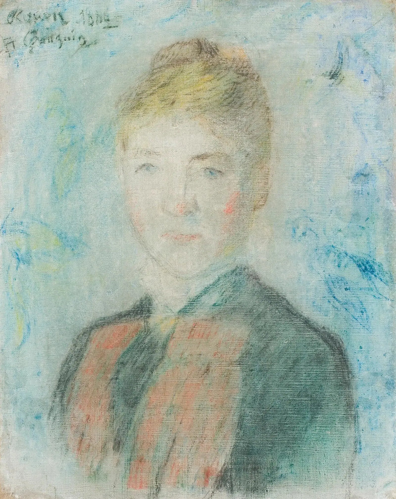 Sophie Margrethe Mantheyn muotokuva - Paul Gauguin