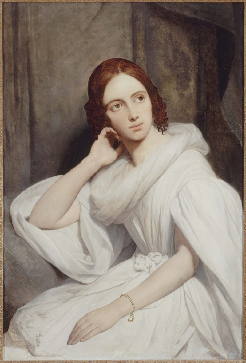 Sophie Marinin muotokuva, eversti Baudrandin leski - Ary Scheffer