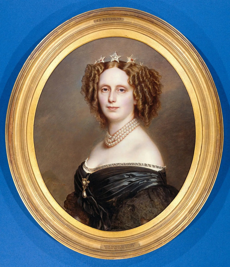 Sophie von Württembergin muotokuva (1818–1877) - Franz Xaver Winterhalter