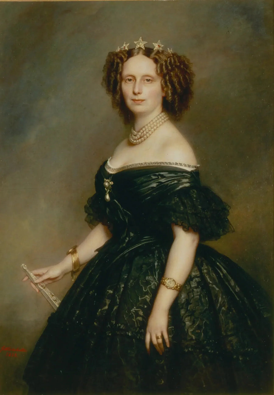 Sophie Wurtembergin (1818–1877) muotokuva, Alankomaiden kuningatar - Franz Xaver Winterhalter