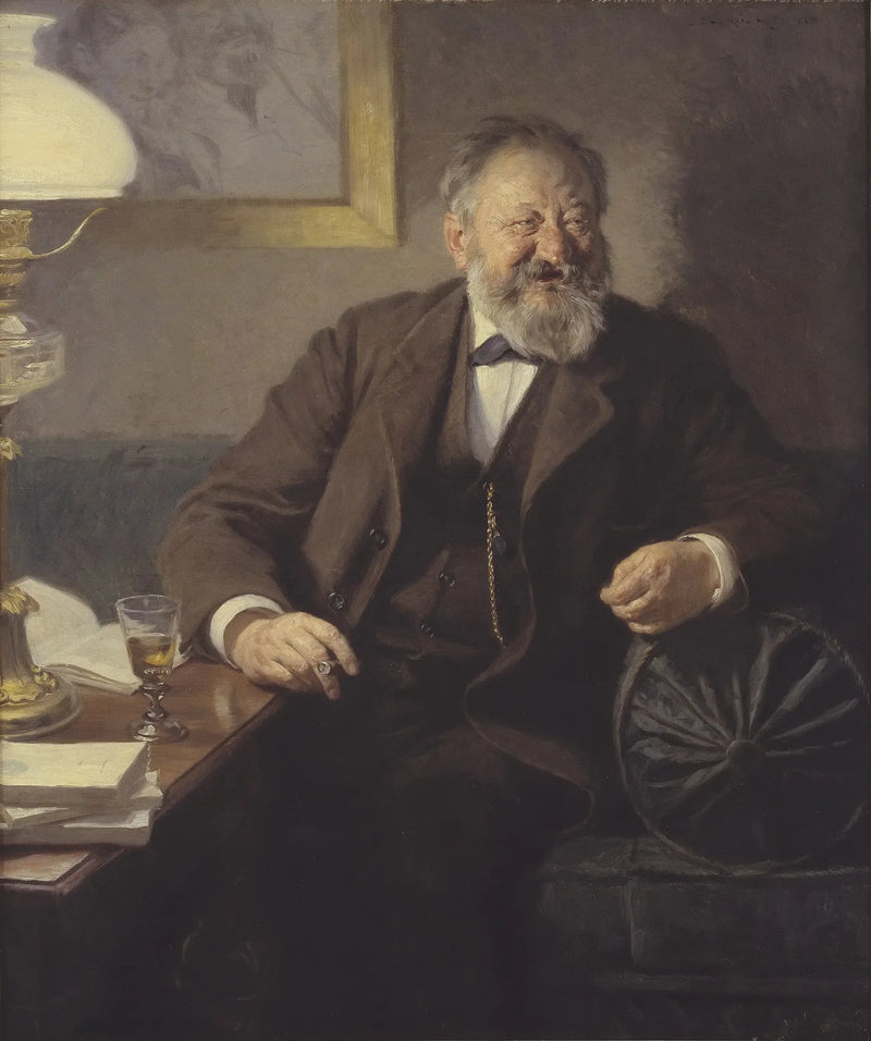 Sophus Schandorphin muotokuva - Peder Severin Krøyer