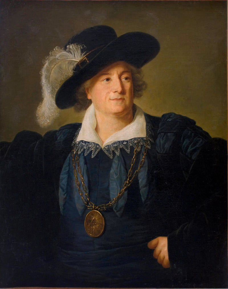 Stanislaus Auguste Poniatowski (1732–1798) muotokuvassa Henri IV:n asussa - Élisabeth Vigée Le Brun