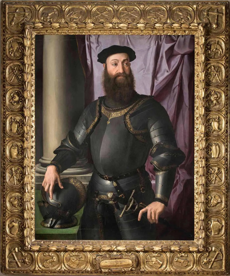 Stefano Colonna - Bronzino -muotokuva