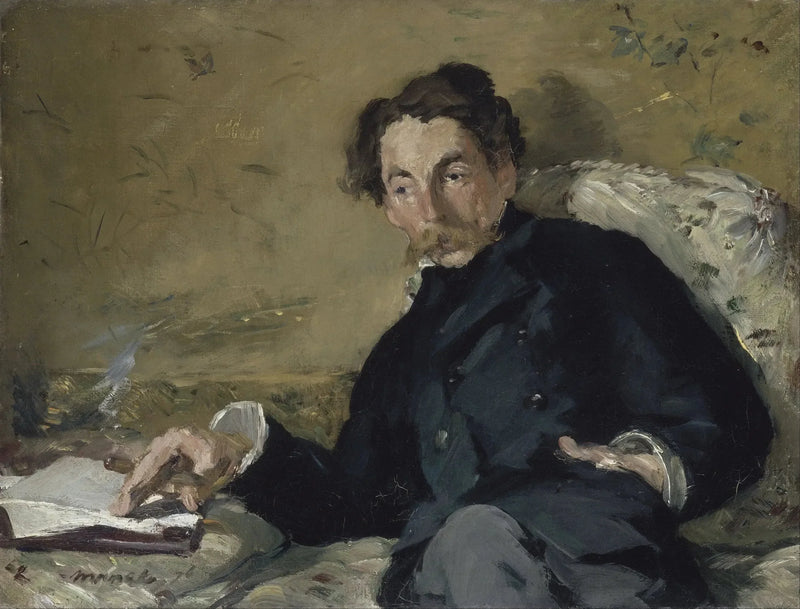 Stéphane Mallarmén muotokuva - Édouard Manet