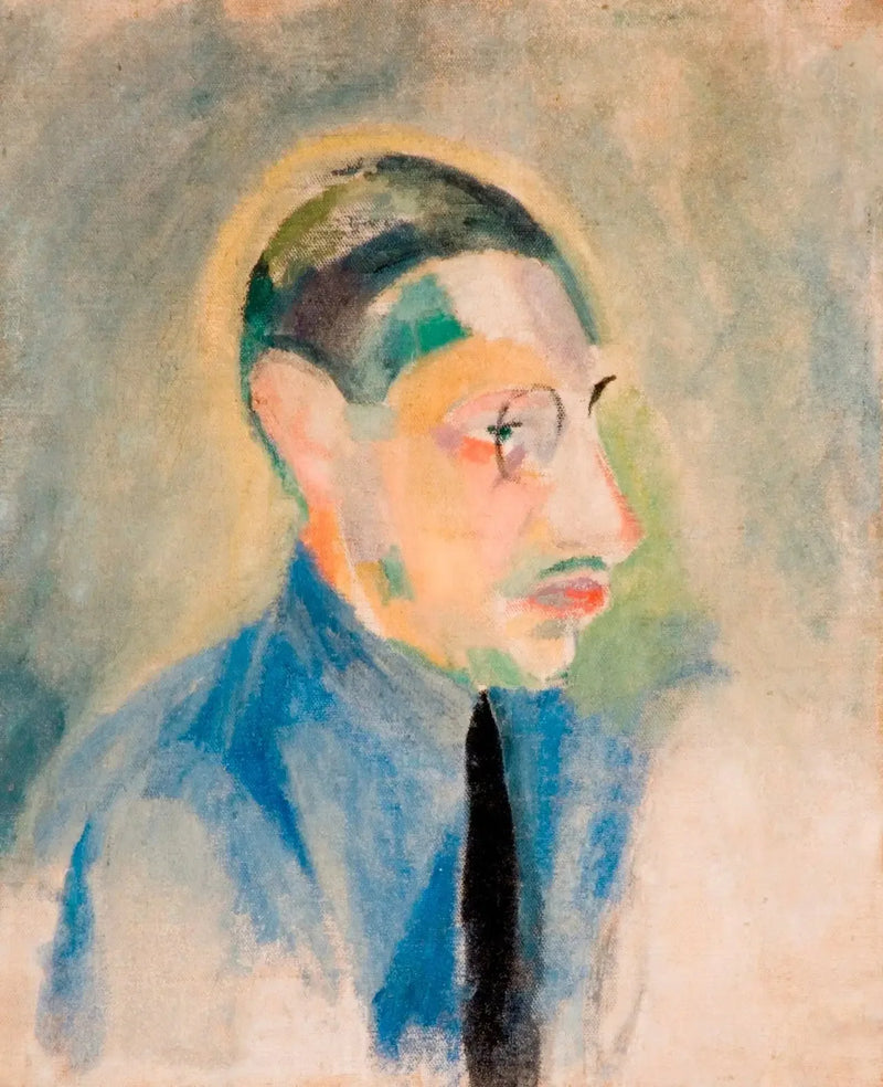 Stravinskyn muotokuva - Robert Delaunay