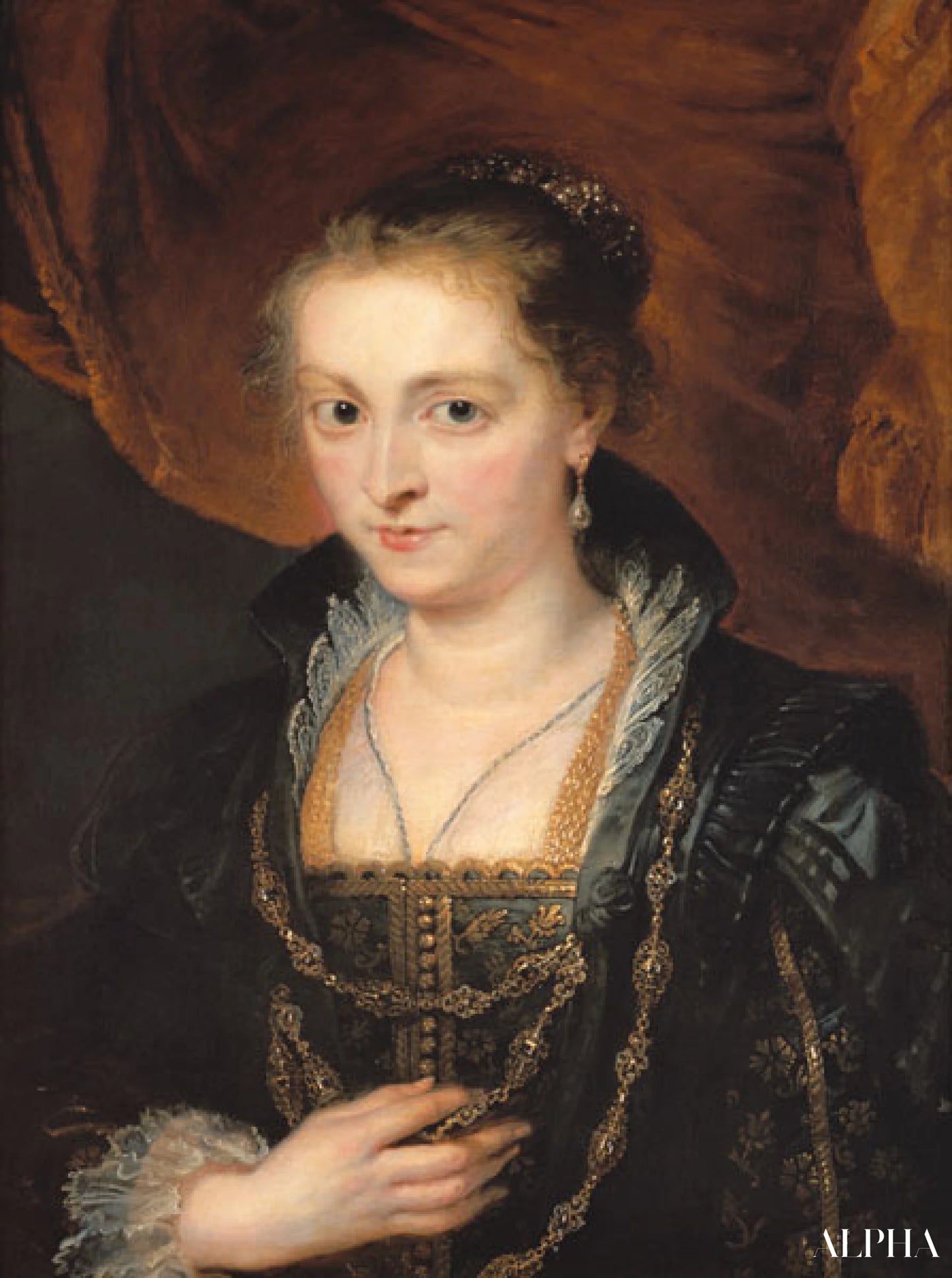 Susanna Fourmentin muotokuva - Peter Paul Rubens - Korkealaatuiset taulujen ja maalauksien reproduktiot