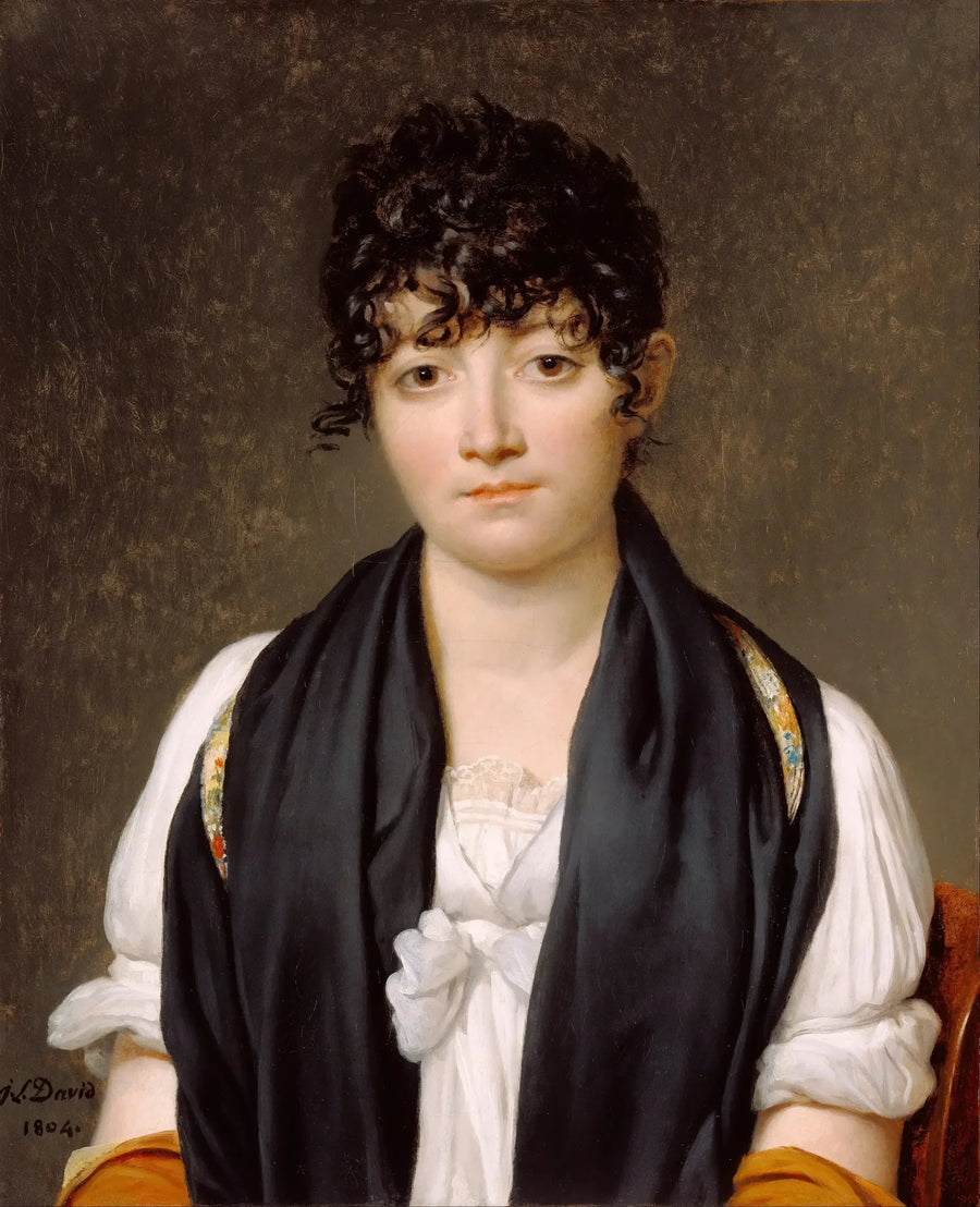 Suzanne Le Peletier de Saint-Fargeau - Jacques-Louis David muotokuva