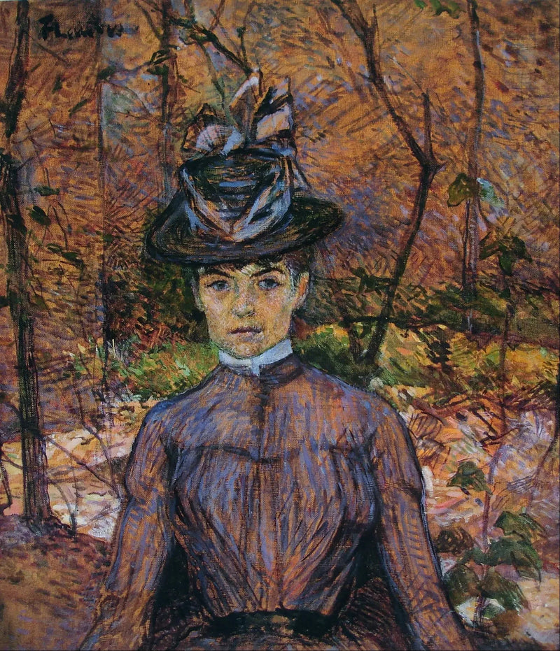 Suzanne Valadonin muotokuva - Henri de Toulouse-Lautrec